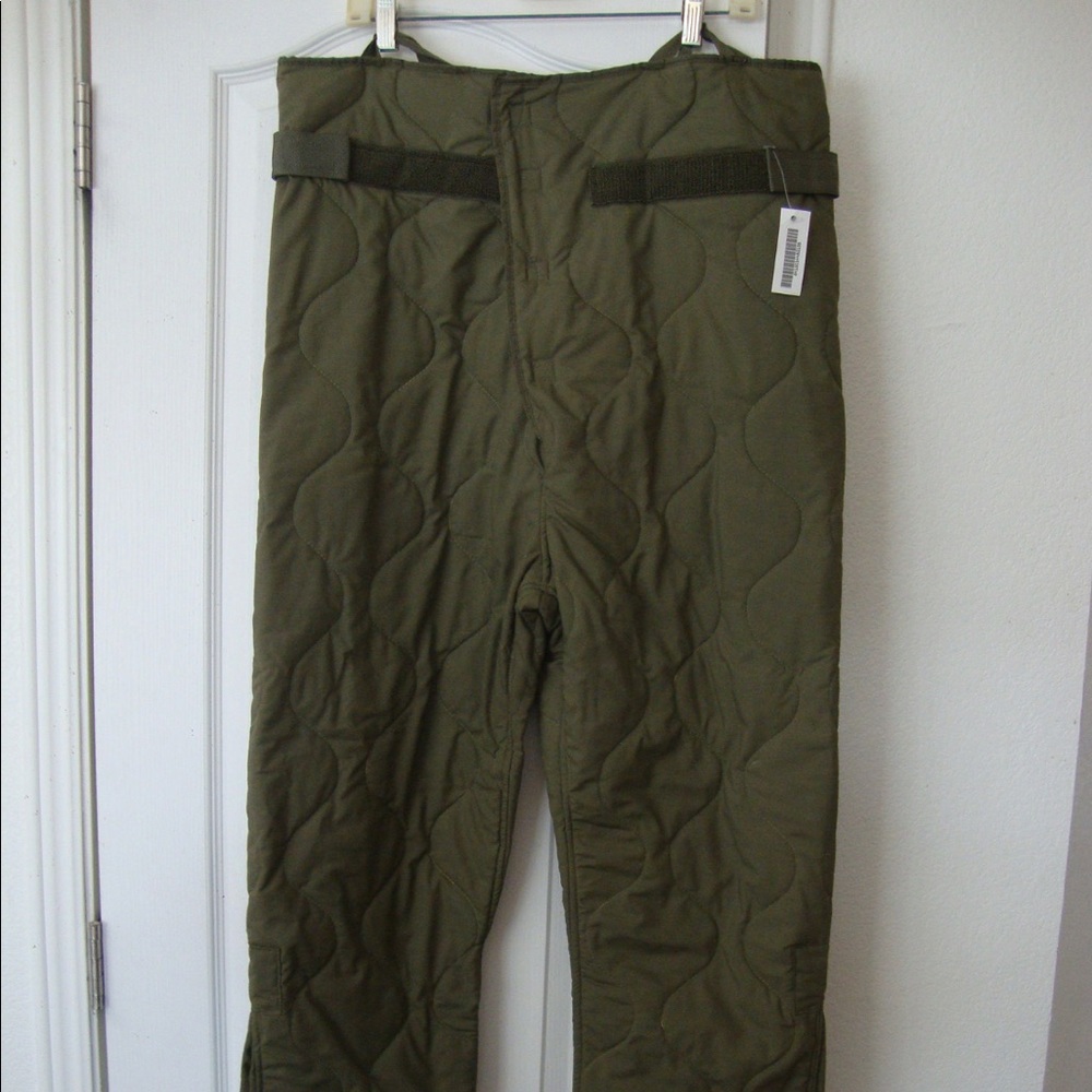 Quilted Military Pants